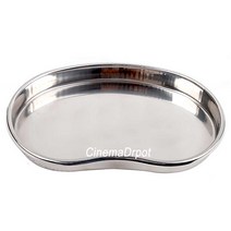 반달 위생저 대 중 소 스테인레스접시 알콜솜통, 중형, 1개