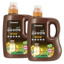 컨센서스 고농축 순한 섬유유연제 베이비로션 3.3L x2개, 단품