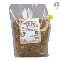 미실란 [미실란] 2022년 친환경 유기농쌀 발아현미 3kg (품종_새청무) 전남 곡성, 단품없음