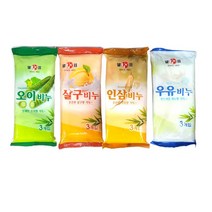 PG 천광 3P세안비누 오이비누 살구비누 인삼비누 우유비누 [1+1], 천광3P 우유비누, 1세트+1세트