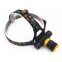 다이빙잠수 충전용 수중헤드랜턴 LED 후레시 렌턴