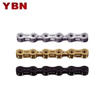 YBN 11단 SLA 할로우핀 초경량 체인 SLA110, 실버