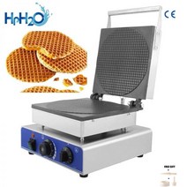와플기기 와풀기계 전기 와플 기계 상업용 더치 스트로프 메이커 콘 스낵 케이크 오븐, CHINA_110V | EU