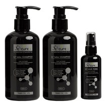 세큐어 GF세보샴푸 500ml +GF 헤어 토닉 100ml, GF세보샴푸 500ml 2개+헤어토닉100ml