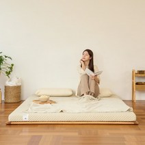 스너그홈 착붙 천연라텍스 토퍼 5cm K 미디엄