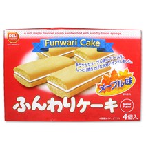 델리 메이플 플레이버 케이크 72g, 27개