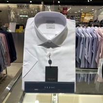 예작 [예작]남성와이셔츠 트윌 솔리드 화이트 일반핏 반팔(Y)J1MBS210WH)