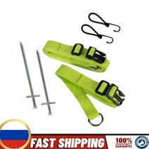 자동차로커 Kampa 도메틱 스톰 스트랩 어닝 타이 다운 키트 뉴 캐러밴 모터 홈 그린, Awning Tie Down Kit