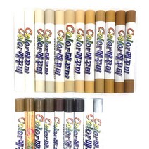 목재 가구 나무 긁힘 구멍 보수 용품 칼라메꾸미 메꿈제 걸레받이시트지 에폭시 0-8324ea, C-520