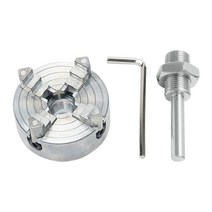 산업용 고정밀 선반 척 수동 나사 드릴척 연동척 단동척 도압척 1 세트 3 조 터닝 공작 기계 액세서리 포함 3 조 셀프 센터인스크롤척 파워 척 절단 도구 홀더 구멍 가공, 금