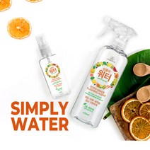 심플리워터 과일 채소 1종세척제 살균 잔류농약제거 Food grade cleaning agent, 475ml, 4개