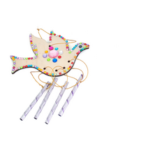 원목 모빌 3종 꾸미기-어린이집/유치원/방과후수업/미술수업/만들기/꾸미기/교구/완구/선물/프리프리, 기린