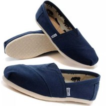 정품 TOMS 남녀 커플 플랫슈즈 오리지널 스니커즈 슬리브
