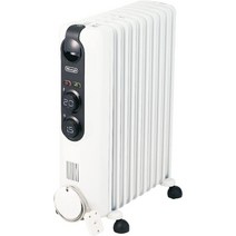 드롱기 RHJ35M1015-BK 아미칼도 오일 전기 히터 온풍기 라디에이터 타이머 실내, RHJ35M1015-BK + 단품