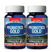 통라이프 프로바이오틱스 골드 500mg 60캡슐 2병 100억유산균