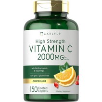 Carlyle 비타민C 2000mg 로즈힙 150정, 상품선택