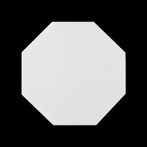 엠보 팔각 피자 깔지 - 4가지 사이즈 (100장), L8120050A 팔각 엠보 피자깔지 2호(10인치)