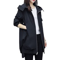 [inotenka]여성 트렌치 코트 후드 첨부 봄 가을용