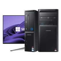 삼성 고사양 가정 사무용 슬림 게이밍 데스크탑 본체 풀세트 윈도우11, 02.슬림 i5-7400/8/512/win11, 27인치포함