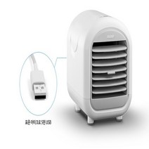 미니냉풍기 휴대용 에어쿨러 탁상용 냉풍기(아이스팩 2개포함), 냉풍기(아이스팩 필터포함)