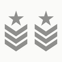 랩핑 데칼 끈적 오프로드 스티커 군사 스타 갤런 미국 육군 모험 스포츠 팩 단위 자동차 자전거 오토바이, 03 GRAY_01 10cm