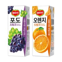 델몬트 드링크 190ml 오렌지x32팩+포도x32팩, 상세페이지 참조, 상세페이지 참조
