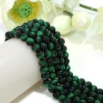 선우몰 그린호안석AAA 원석팔찌재료 DIY재료 팔찌만들기 타이거아이, 8mm