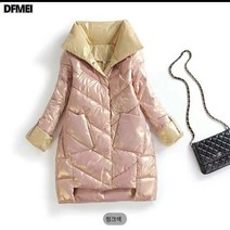 DFMEI 서양풍 스팽글 패딩 코트 매장 겨울 고급 철수