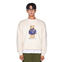 NERDY 클레버 네디 스웻셔츠 크림