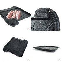 삼겹살 사각구이판 대 가정용불판 가정용철판