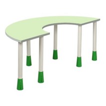 조별책상 유치부 수업용 어린이 안전 책상 선물 애기, 핑크