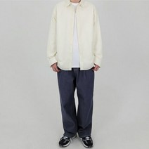 뉴메이드 여름 오버핏 면 셔츠