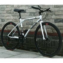 초경량 입문로드자전거 산뜻한 색감 남여 싸이클 자전거, 신상24단40칼흑백