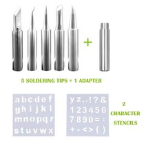 우드버닝펜 우드버닝기 우드버닝 도구 37 x 내구성 60W 나무 굽기 키트 세트 전기 납땜 인두 나무 굽기 엠, 한개옵션0