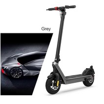 접이식 렌탈 휠 HX 플러스 전기 스쿠터 500W 36V 15.6Ah 10 인치 km/h IP54 스케이트 보드 접이식 경량, 02 라이트 그레이