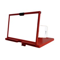 썬더홈 스마트폰 확대 스크린, 레드, 1개