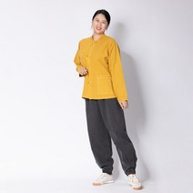 남녀공용 봄가을 라운드넥 생활한복 개량한복 법복 승복 절복