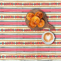 감성 식탁보 방수 테이블보 북유럽 캠핑, 천1.에스닉베이지M