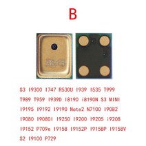 10pcs 내부 마이크 삼성 호환 S10 S9 S8 플러스 S7 S6/Note 10 9 8/J1 J2 J3 J4 J6 J8 On5 ON7 A6 A30 A50 A10 A20 A11, [02] 10pcs B Type