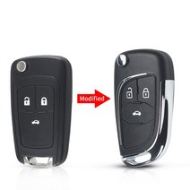 원격시동 스마트키 복사 경보기 차키 순정 버튼 자동차 KEYYOU 2/3/2009 버튼 Chevrolet Cruze Aveo Malibu, 02 Model 2_02 For Chevrolet