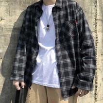 봄패션 청년 셔츠 빅사이즈 워크샵 여행 나들이 코디 대학생새학기선물 남자체크남방 남방셔츠긴팔