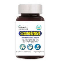 하비웰 우슬복합물정 600mg X 60정, 1통