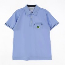 [교복아울렛] 유니크 포켓 블루 생활복 증산중 교복.