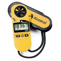 N.K Kestrel 3500 디지털 휴대용 포켓용 풍속계 풍속측정기 온습도계 온습도측정기 노점 기압