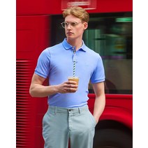 22SS [Supima cotton] 라벤더 카라 티셔츠 HZTS2B403V2