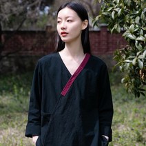 생활한복 브이넥 저고리 법복 차이나카라 춘추 절복 승복 퓨전 개량 한복