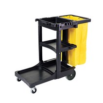 러버메이드 제니터 청소카트_검정(617388), 1개