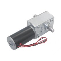 웜기어 감속기 모터 더블 샤프트 31ZY 영구 자석 DC 터빈 웜 기어 모터 12v24V 커튼 기계 빌보드, 04 16rmp_01 12V