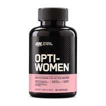 [Optimum Nutrition] 옵티멈 뉴트리션 옵티 우먼 멀티비타민 포 액티브 우먼 60 캡슐