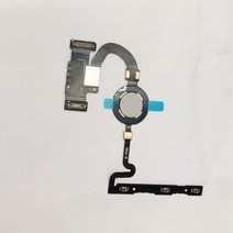 휴대폰 지문 센서 포함 구글 픽셀 5 용 플렉스 케이블 스캐너 터치 교체 부품, Black Original Used